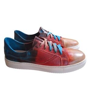 Bed Stu Azeli Dopamine Leather Womens size 11 Casual Alternative Boho Sneakers‎